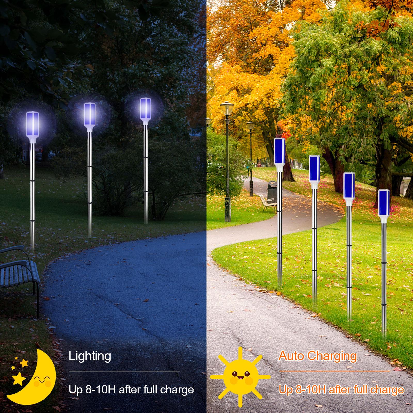 10 шт., солнечные маркеры для подъездных путей, светоотражающие огни для подъездных путей, синие ландшафтные отражатели для подъездных путей, для снега, дороги, двора, Pa