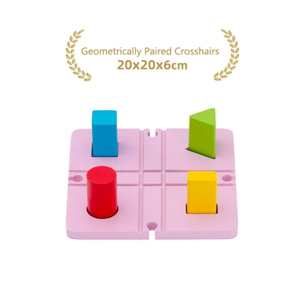 Строительные блоки, набор деревянных железнодорожных путей, набор железнодорожных путей, детские подарки Paired cross rail